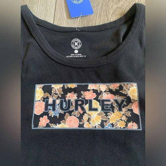 Hurley graphic crop tank top - Picture 3 of 4